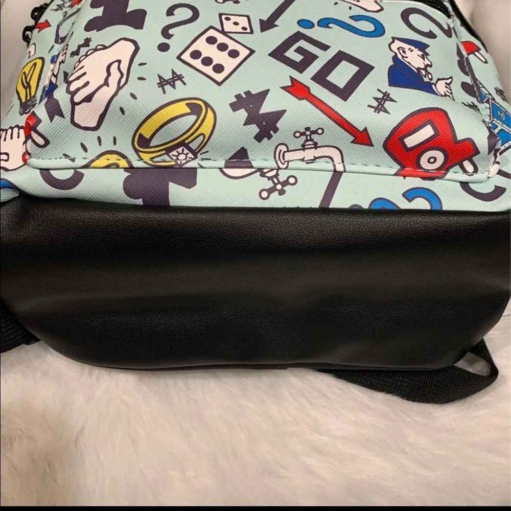 Authentic Bioworld Hasbro Monopoly Gaming Backpack